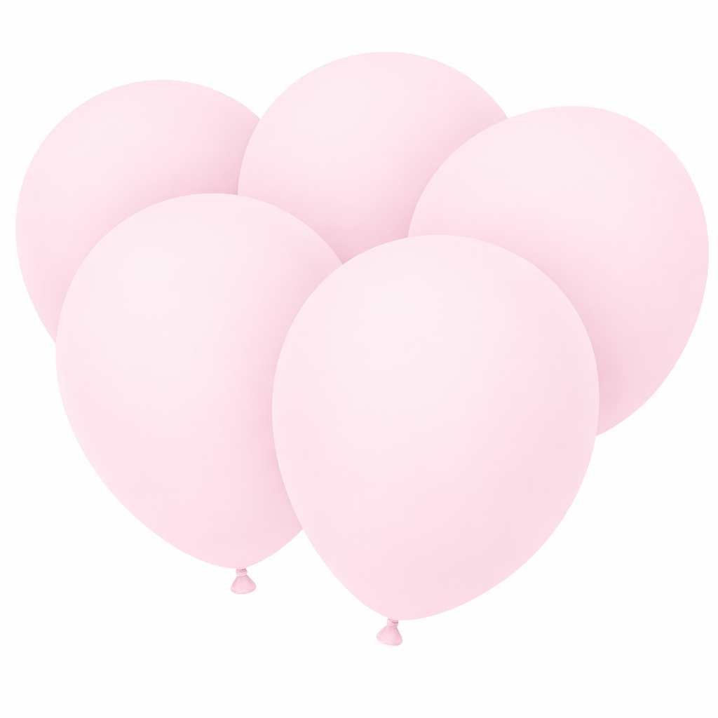 Ballonnen Pastel Licht Roze 30cm 10 Stuks