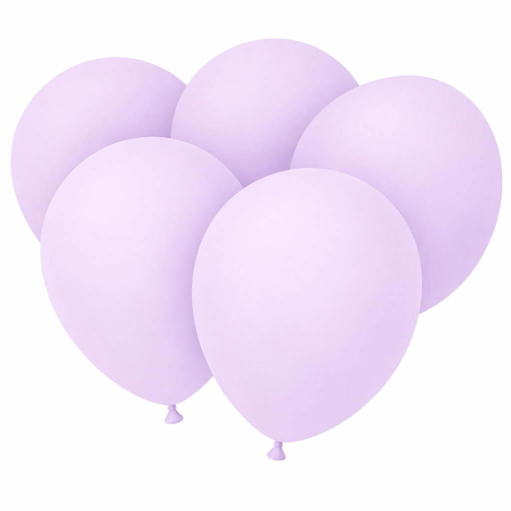 Ballonnen Pastel Paars 30cm 10 Stuks