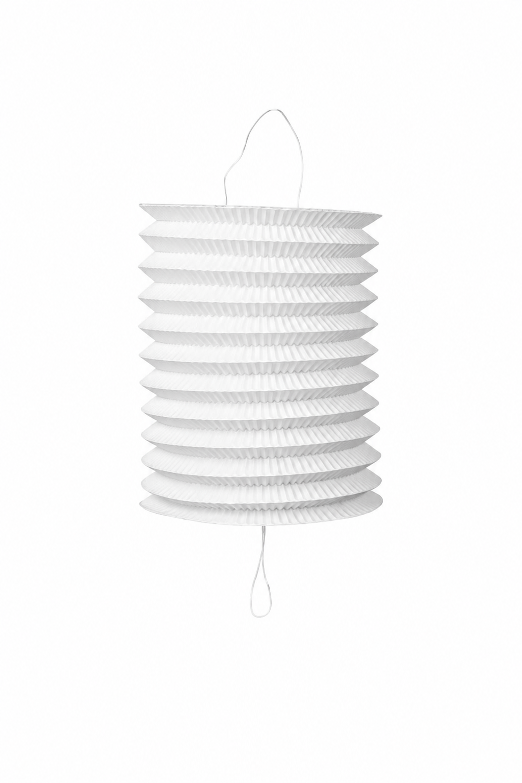 Witte Lampion 16 cm