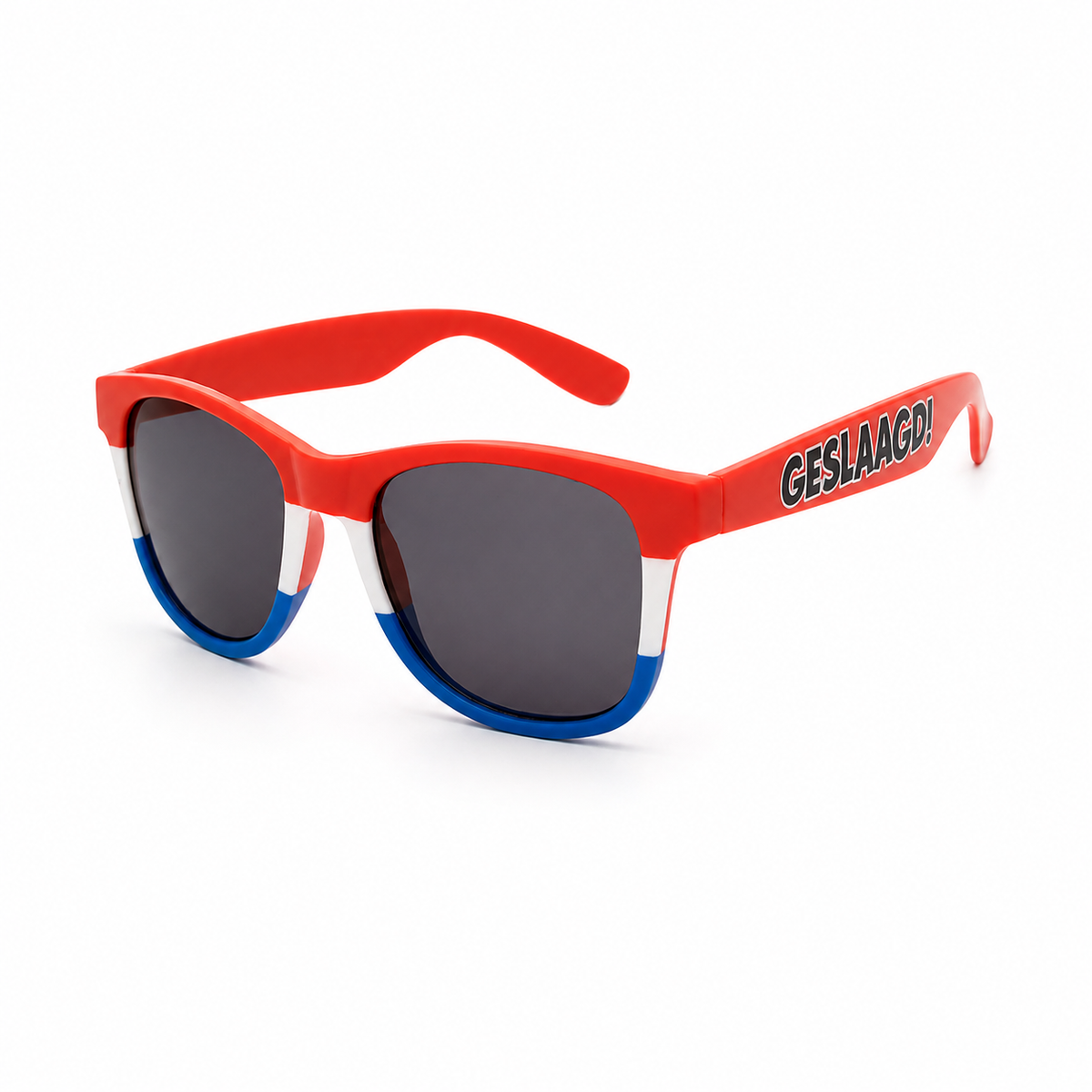 Feestbril Geslaagd Rood Wit Blauw