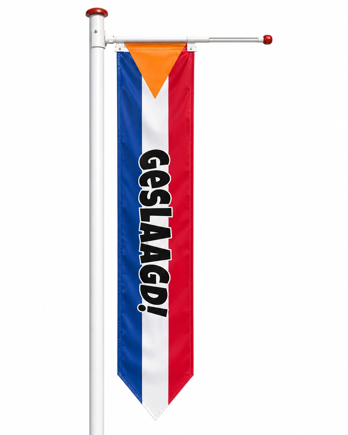Wimpel Geslaagd Rood Wit Blauw