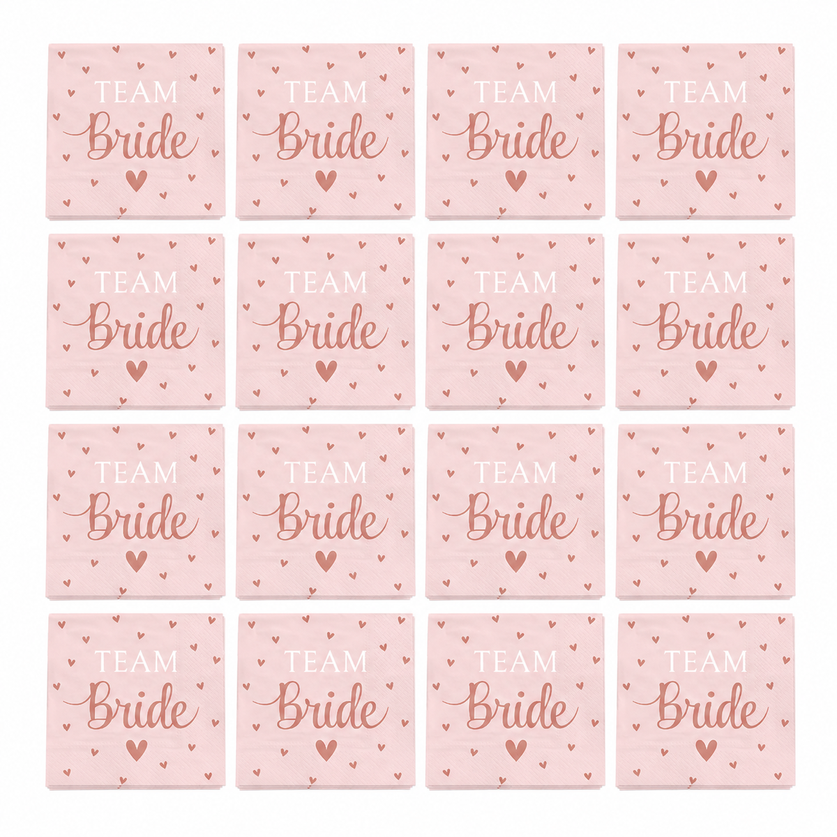 Servetten Team Bride 16cm 16 Stuks