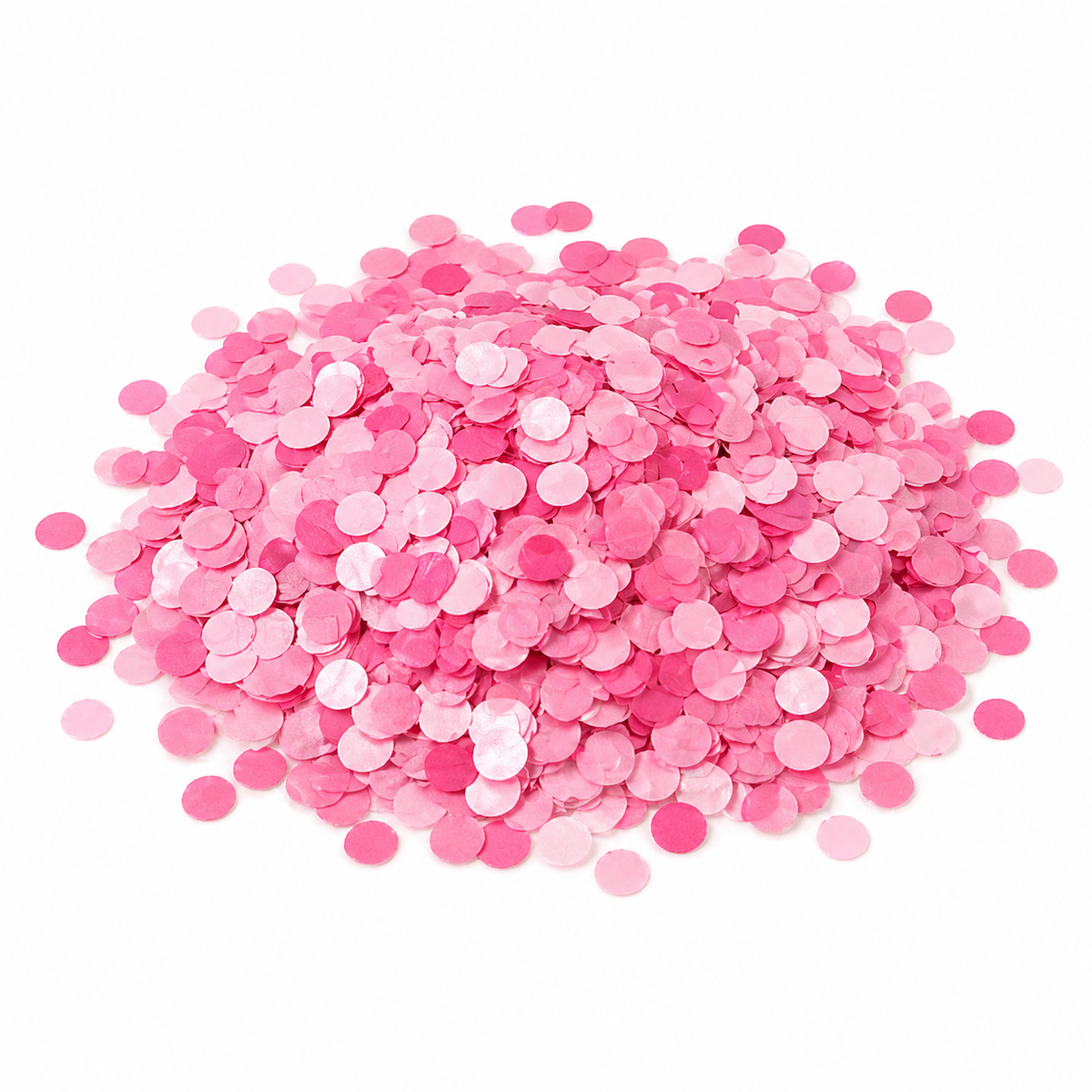 Lichtroze Confetti Zak 100gr