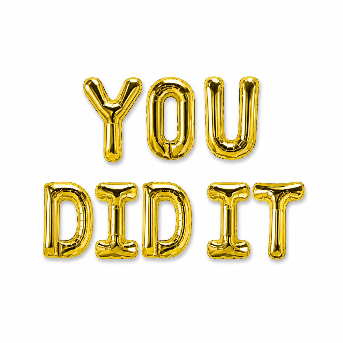 Gouden Ballonnen Set You Did It 1,9m