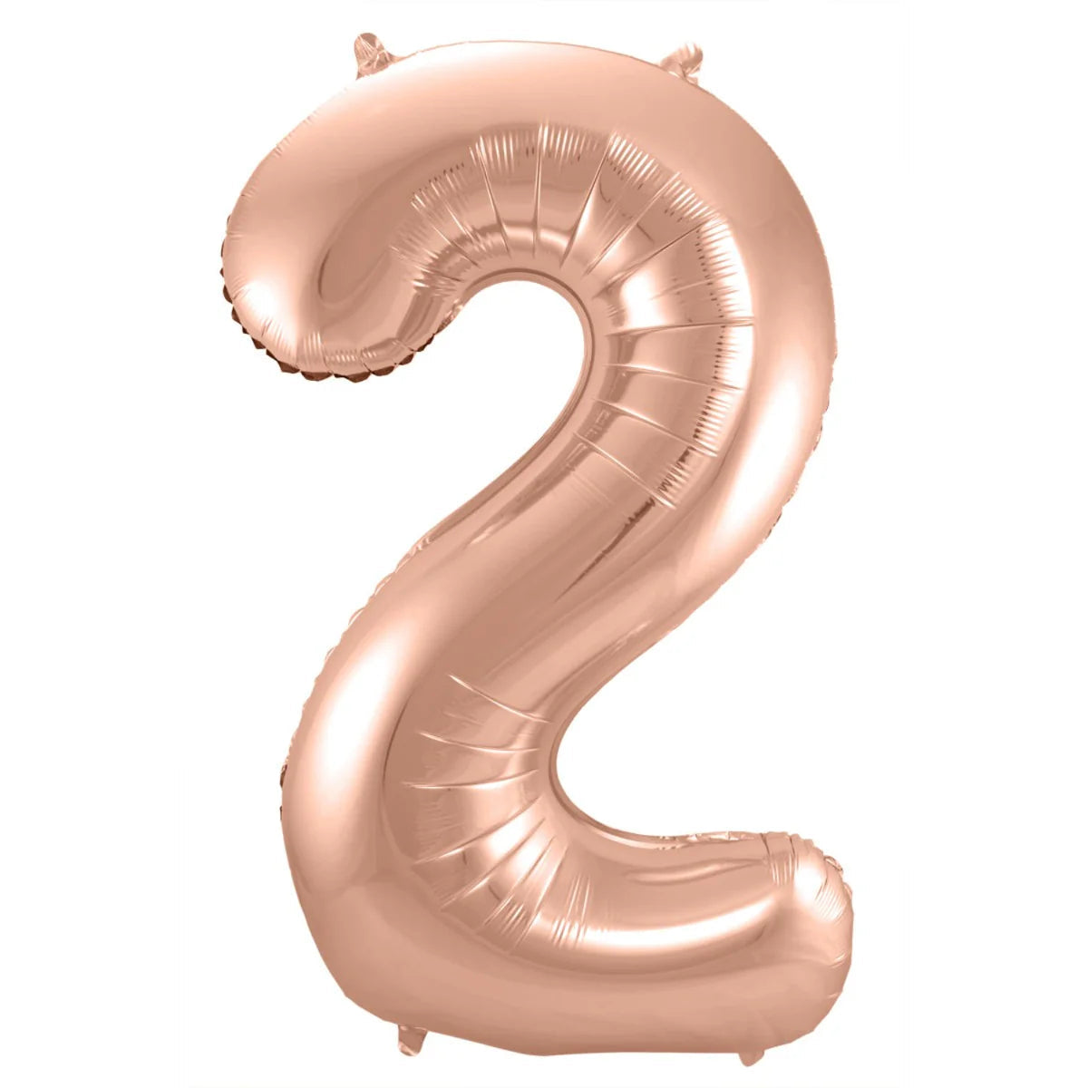 Folieballon 2 Jaar Roségoud 40 cm
