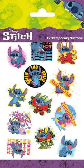 Disney Stitch Tattoos 12 Stuks