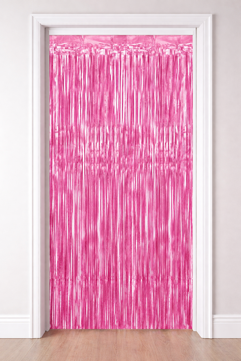 Deurgordijn Feestgordijn Roze 2m