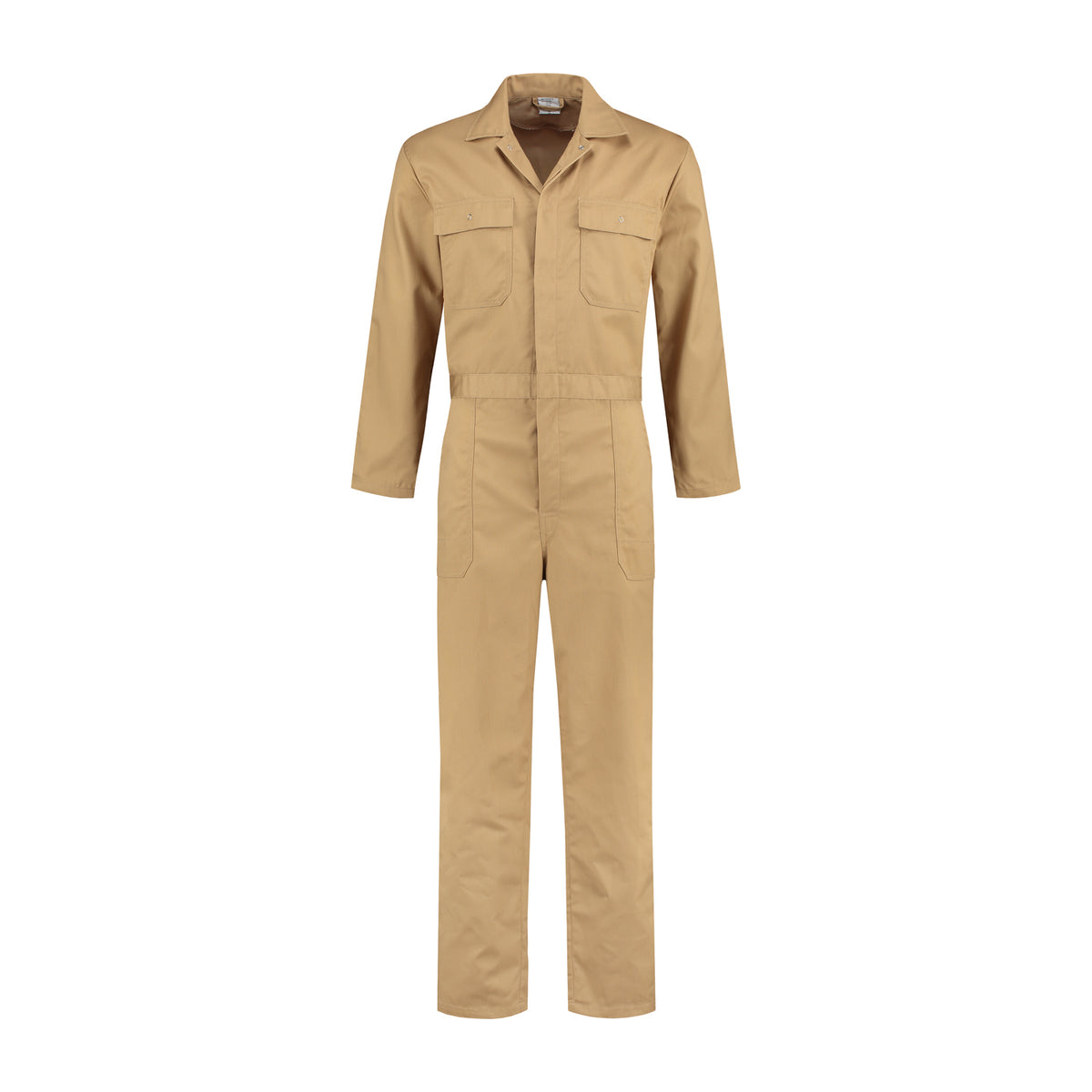 Kaki overall voor carnaval – Unisex kostuum