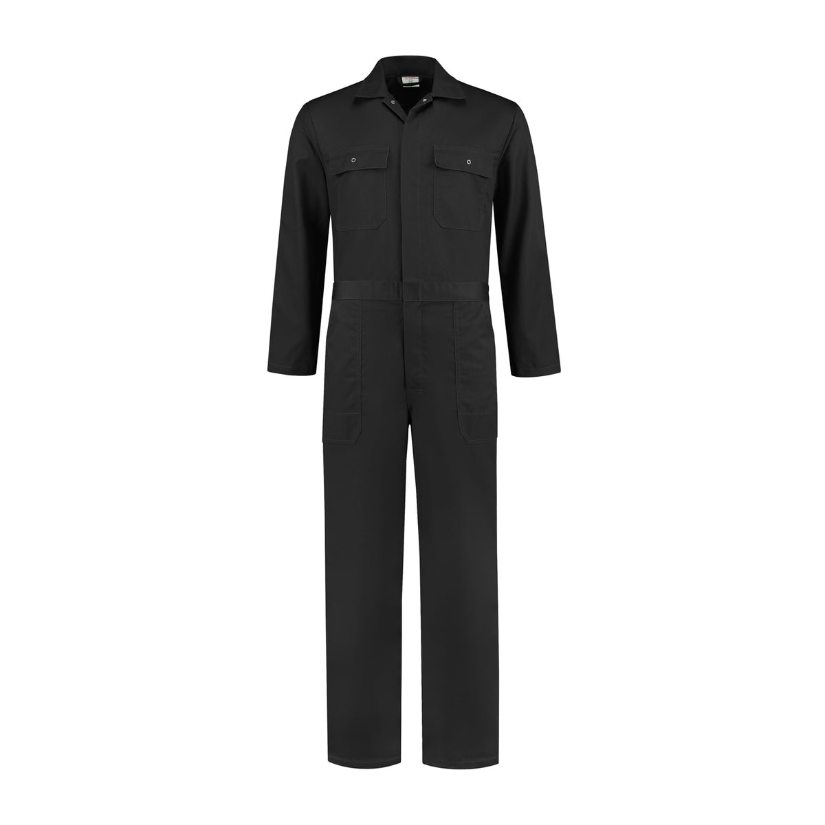 Zwarte overall voor carnaval – Unisex Kostuum
