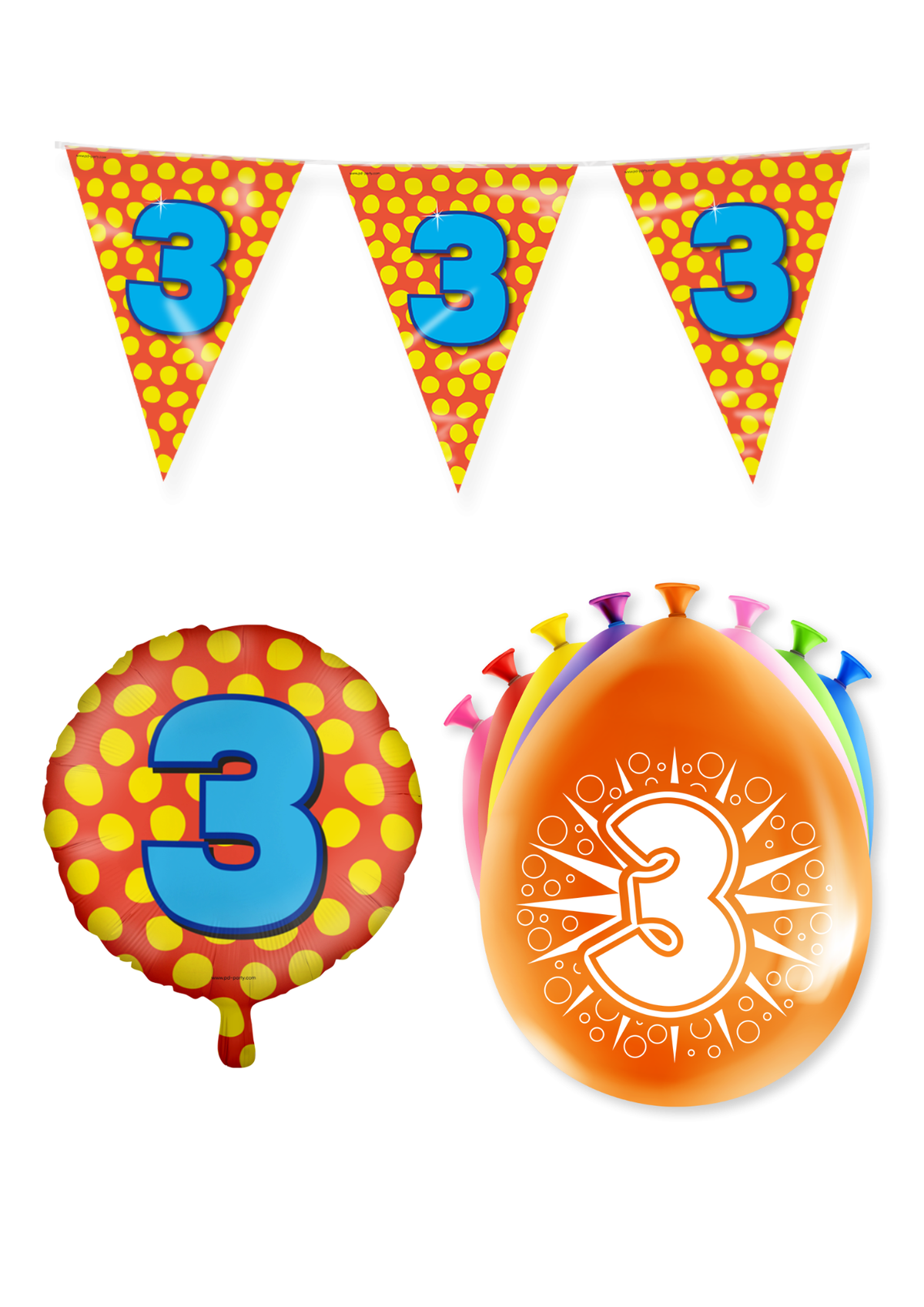 Verjaardagspakket 3 Jaar