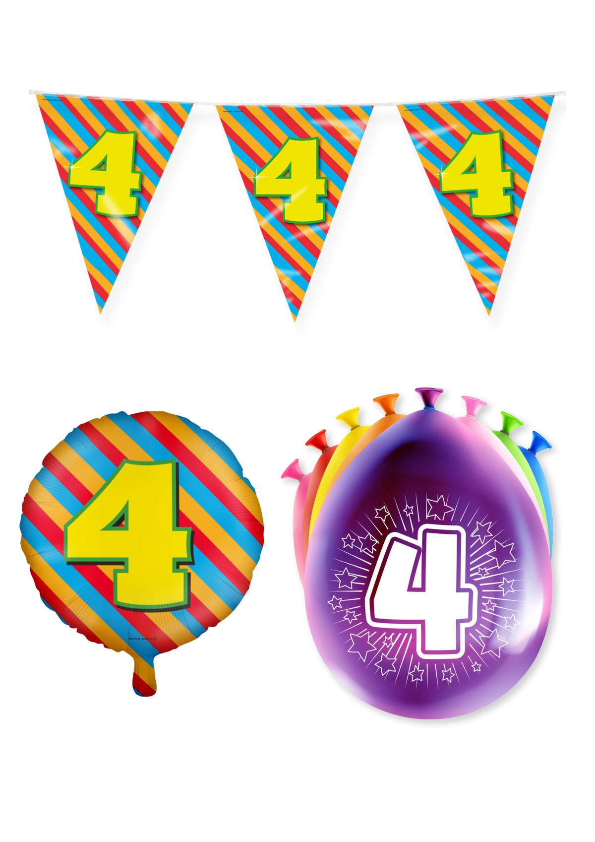 Verjaardagspakket 4 Jaar