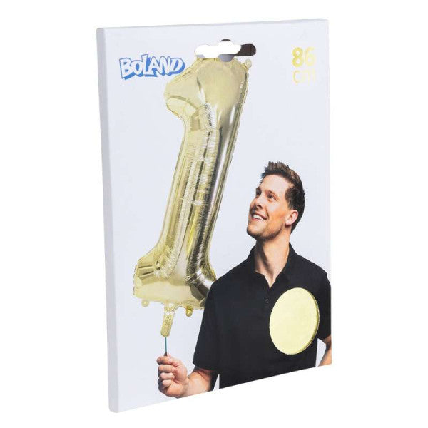 Folieballon Goud XL 86cm