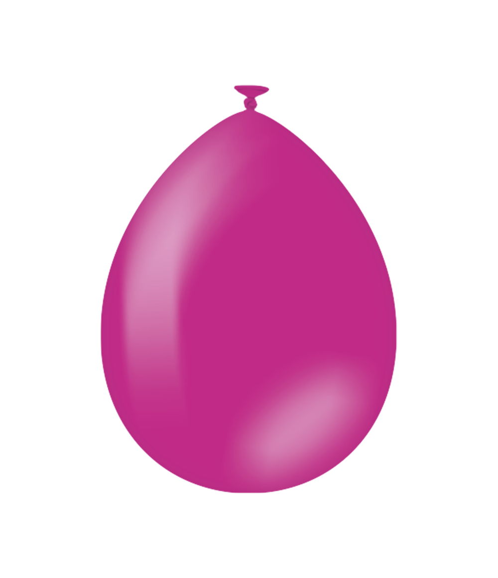 Magenta Ballonnen - 10, 50 of 100st 30cm