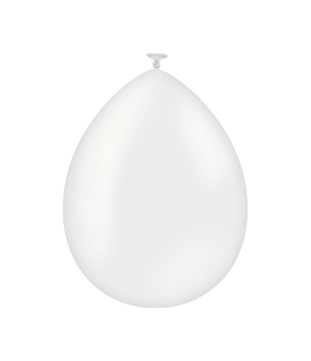 Witte Ballonnen 30cm - 10 of 50st