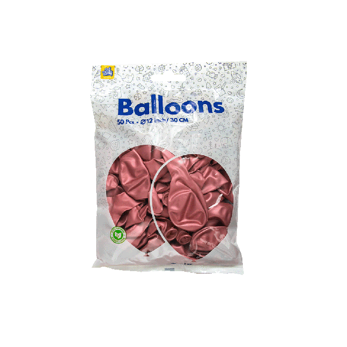 Rose Goud Ballonnen 30cm 50st
