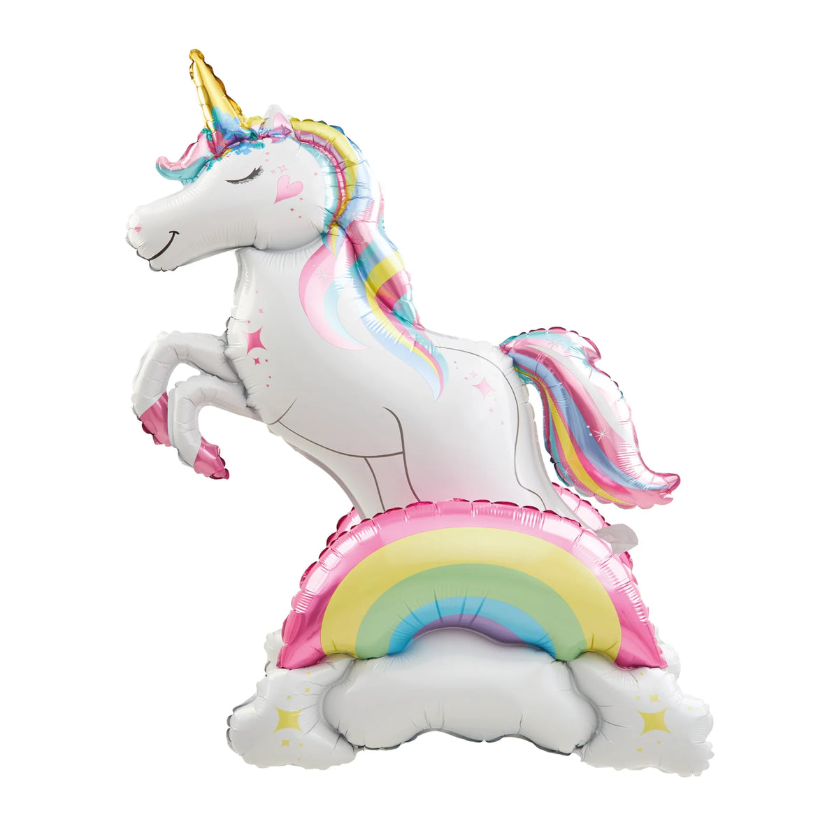 Folie Ballon Eenhoorn op Standaard 94cm