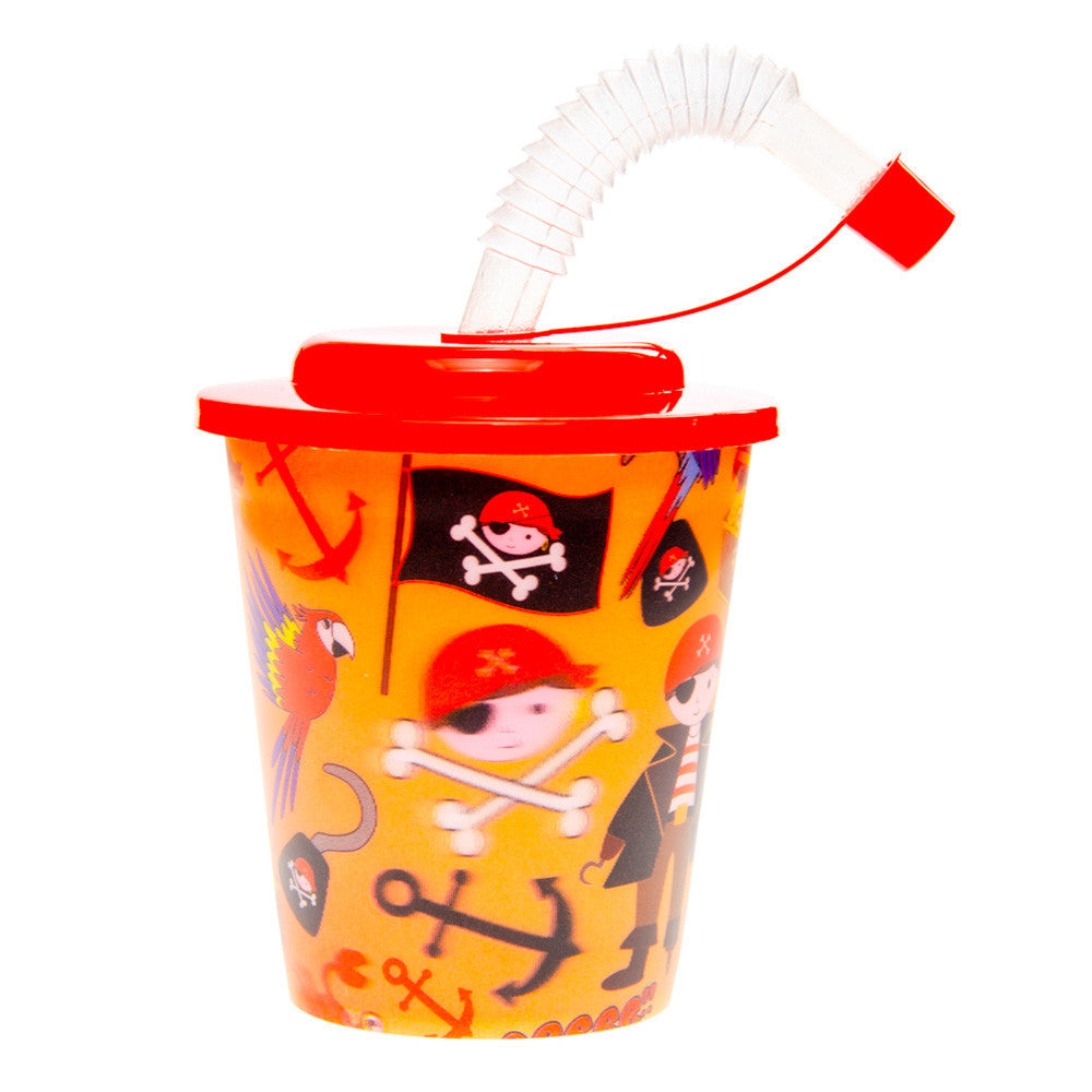 Drinkbeker Piraat 3D 12 Stuks
