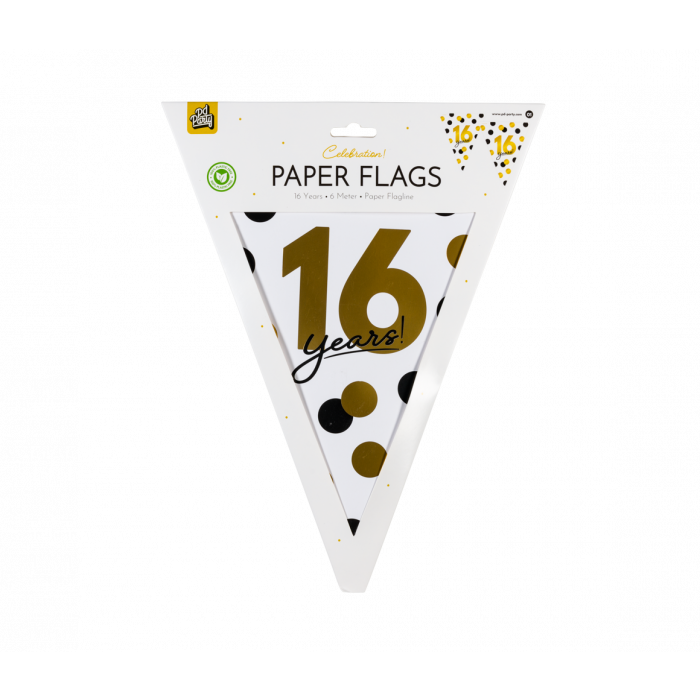 16 Jaar Slinger Papier 10m