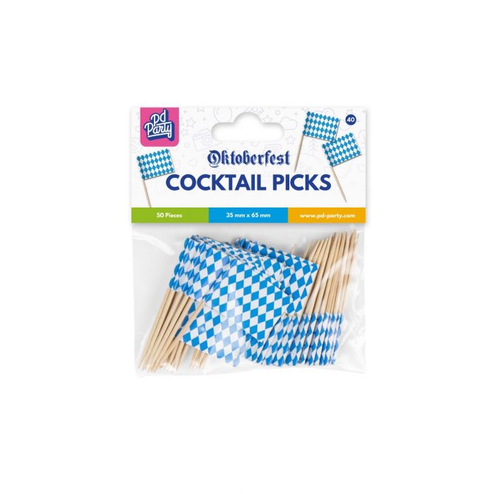 Cocktailprikkers Oktoberfest 50st