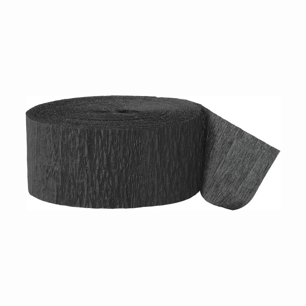 Brandvertragende Zwarte Crepe Slinger 24m
