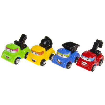 Bouwplaats Auto Set 4 Stuks