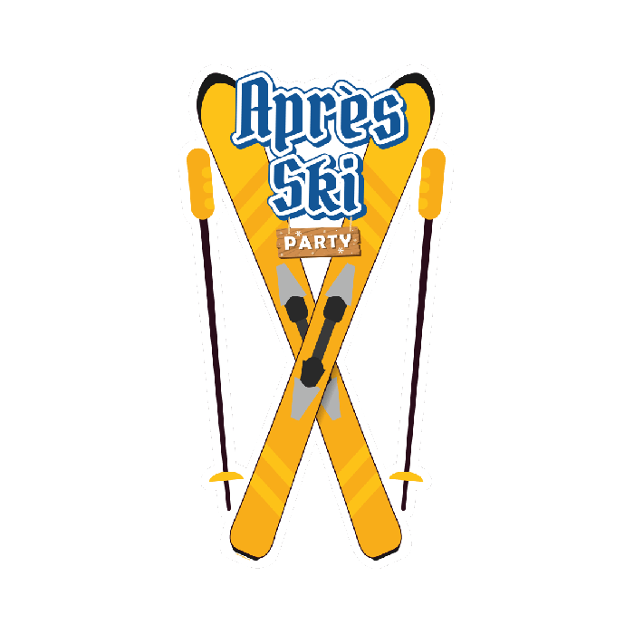 Huldeschild Après Ski Party 90cm