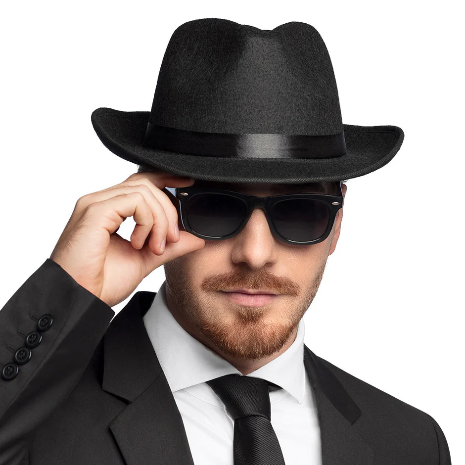 Blues brother bril zwart karakter