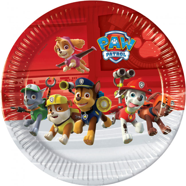 Borden Paw Patrol 8 Stuks