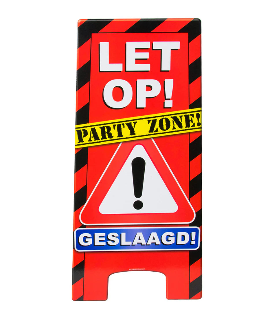 Warning Sign Geslaagd Verkeersbord 62,5cm