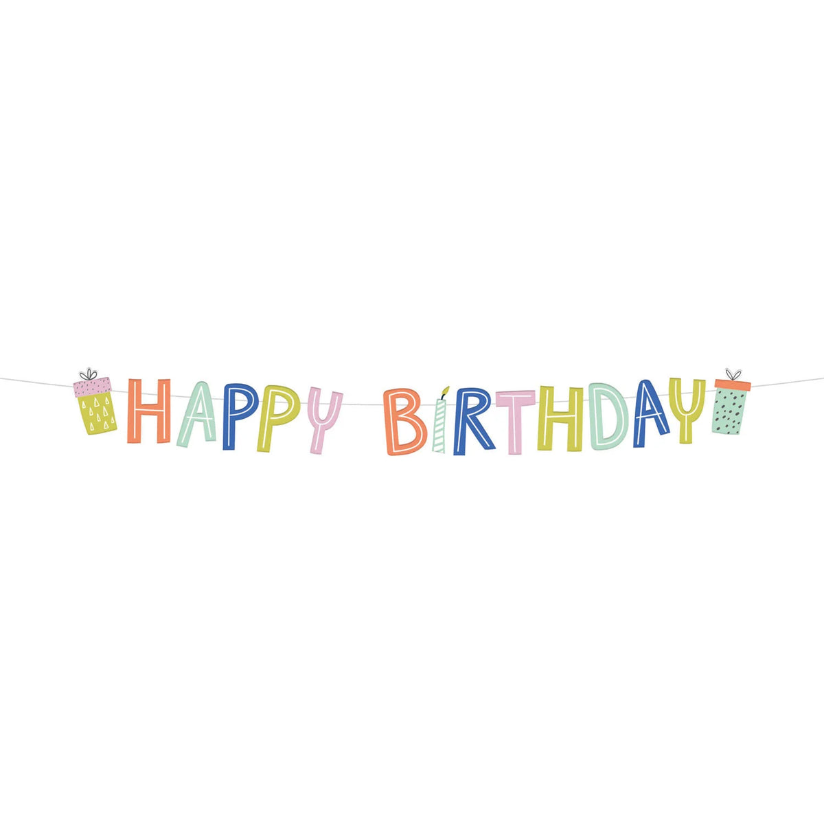 Letterslinger Happy Birthday ECO 1,5m