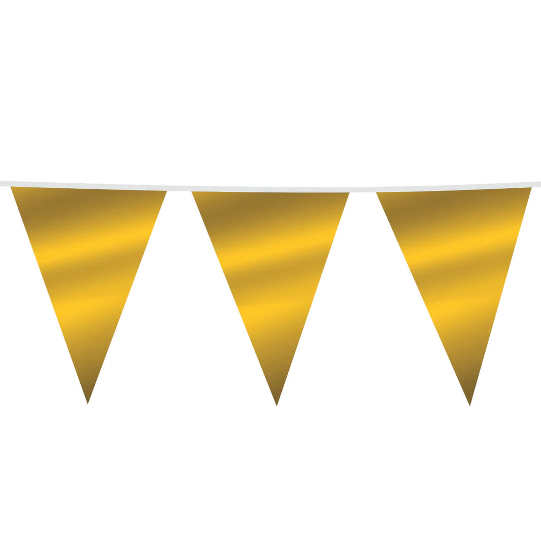 Gouden XL Slingers Metallic 10m