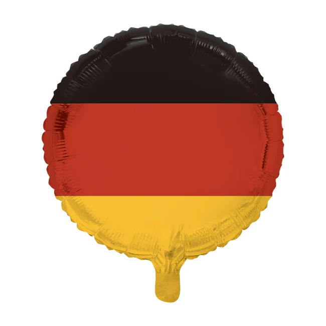 Helium Ballon Vlag Duitsland 45cm