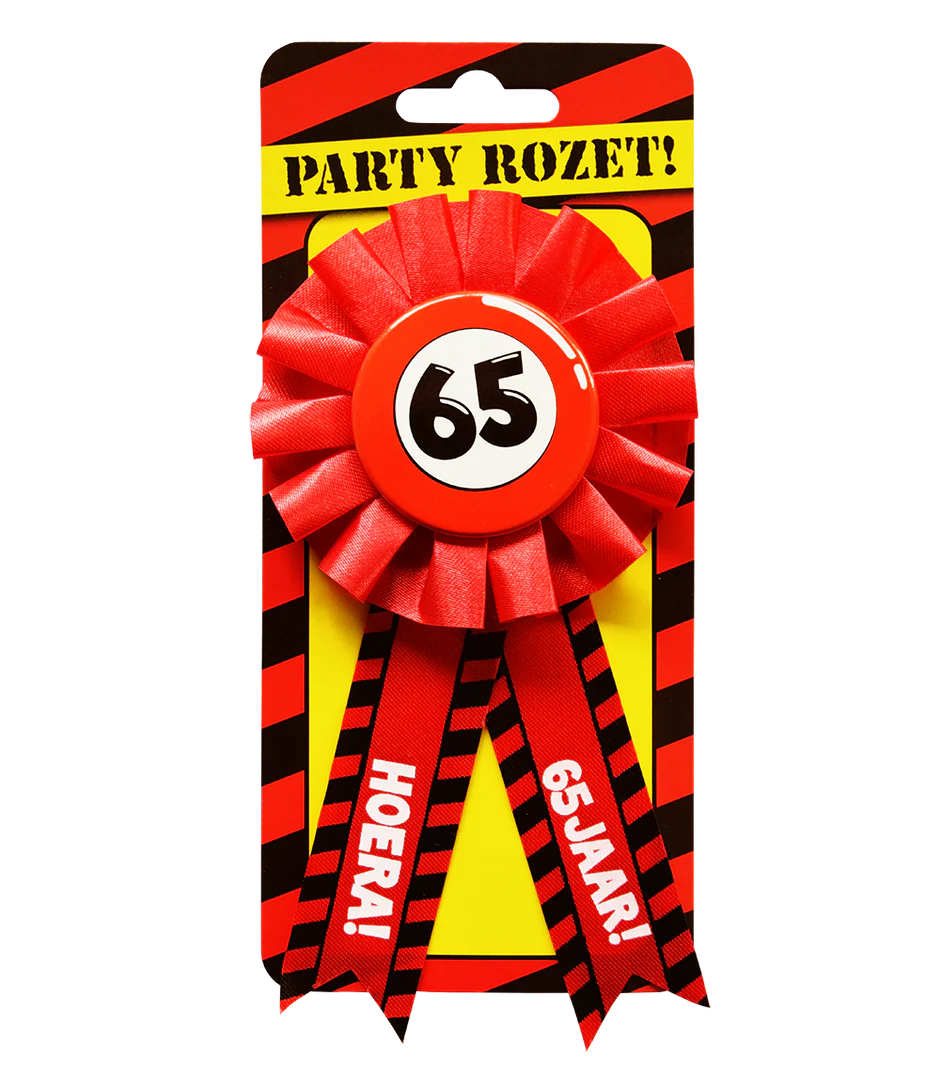 Rozet Hoera 65 Jaar Hoera