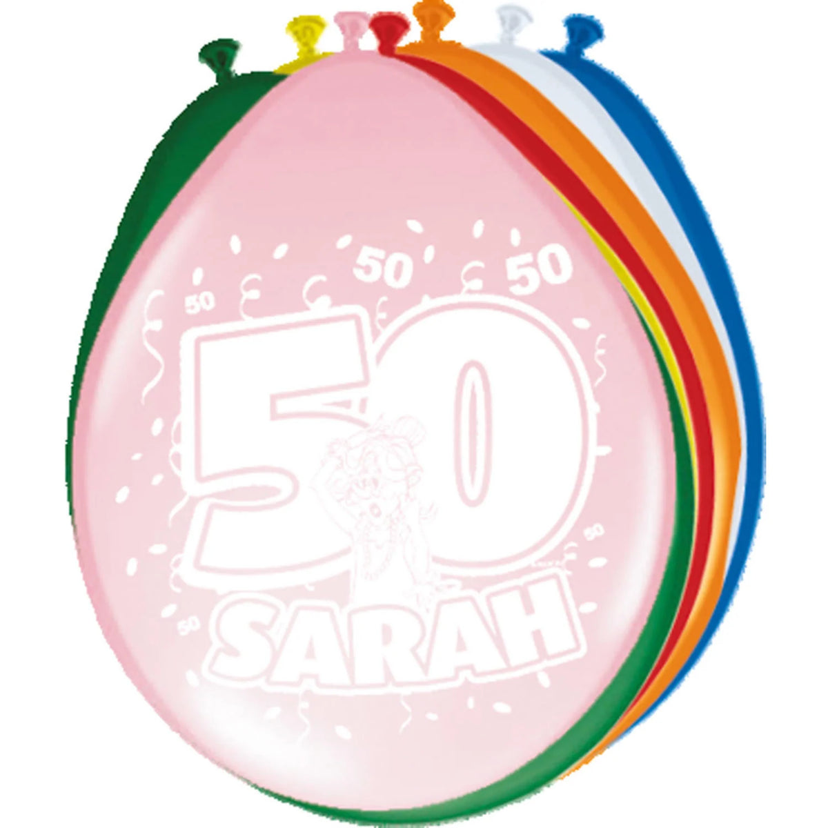 50 jaar sarah ballon 8st