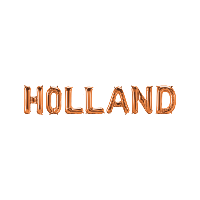 Holland Folieballonnen Set Oranje