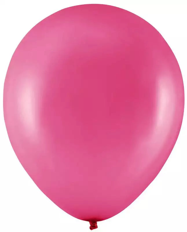 ballonnen Roze parelmoer glans 30cm 50st