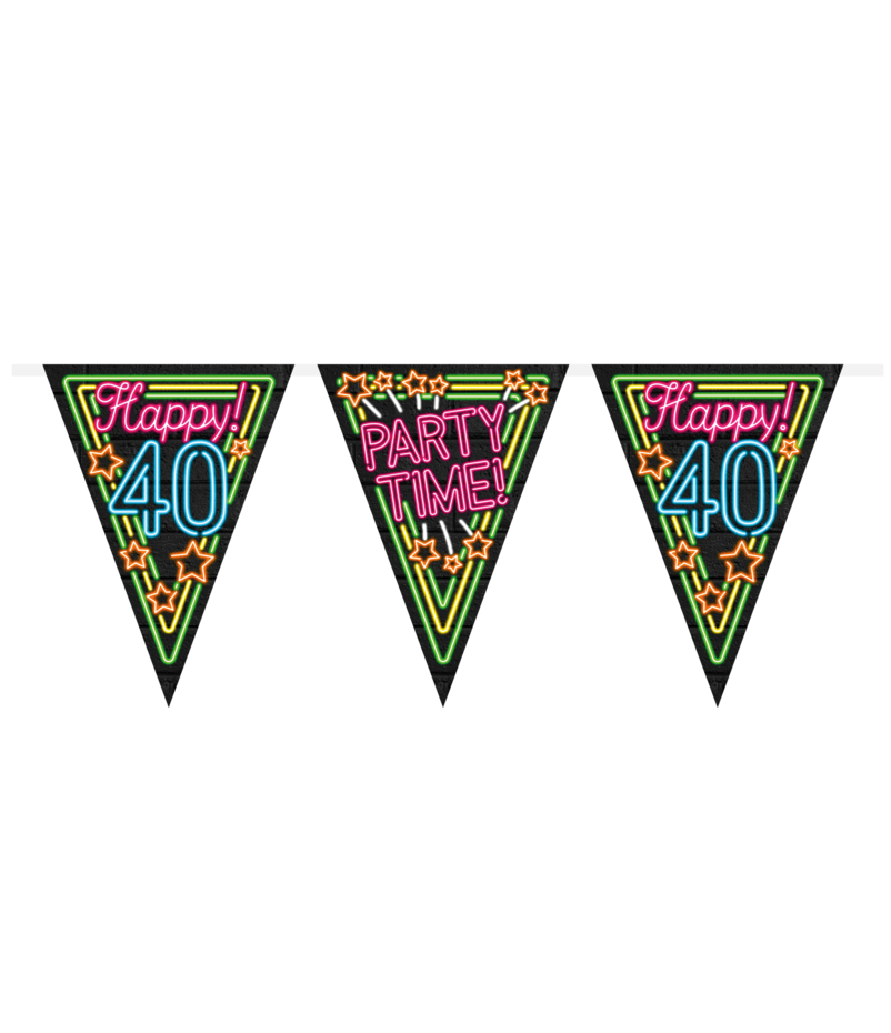 Slinger 40 jaar Neon 10m