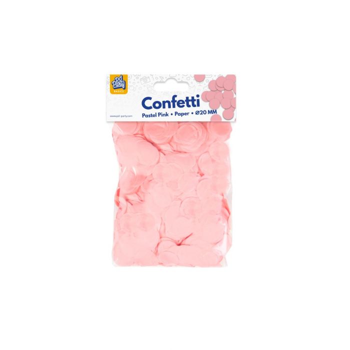 Papieren Confetti Pastel Roze 14 gram