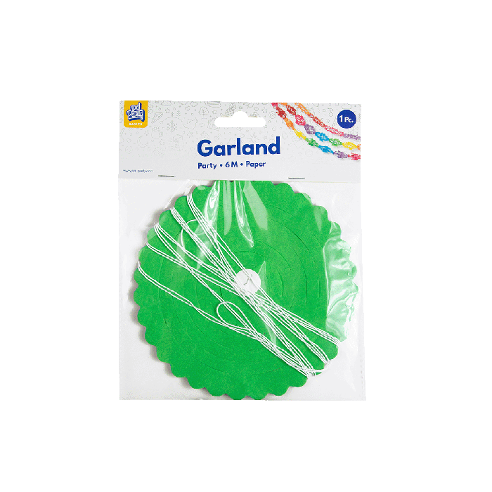 Papieren Garland Party 6m