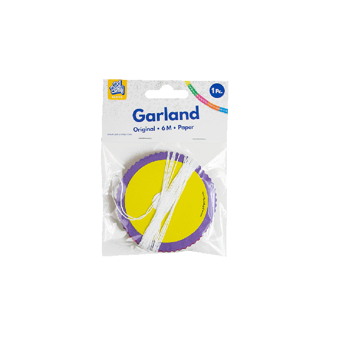 Papieren Garland 6m
