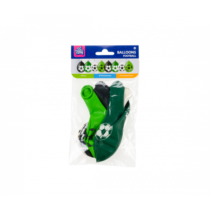 Ballonnen Voetbal 8st