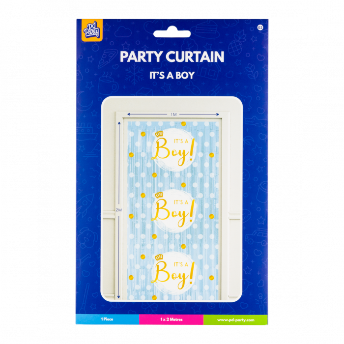 Party Curtain It’s a Boy 2m