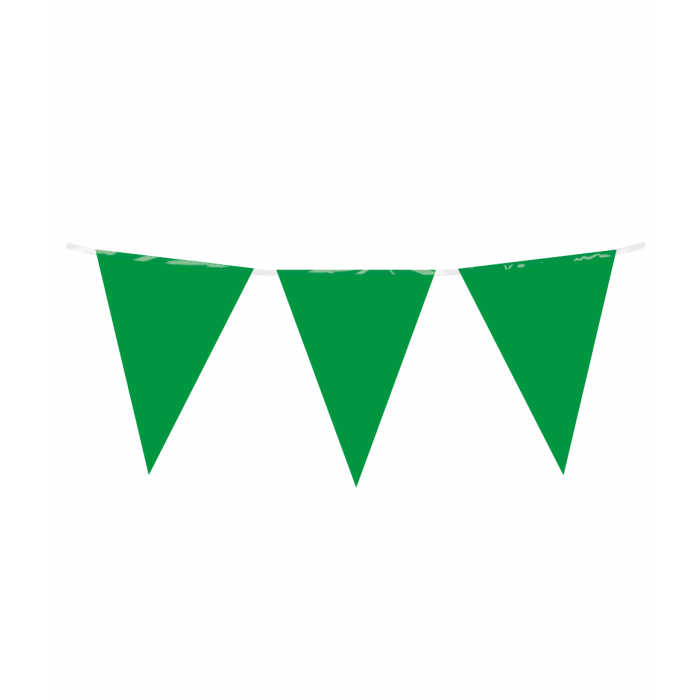 Vlaggenlijn Groen 10m