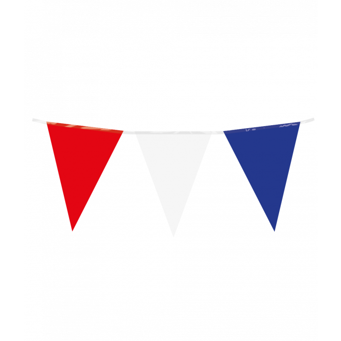 Vlaggenlijn Rood Wit Blauw 10m