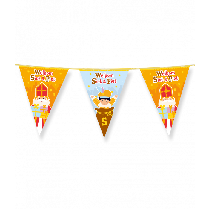 Vlaggenlijn Sinterklaas 10m