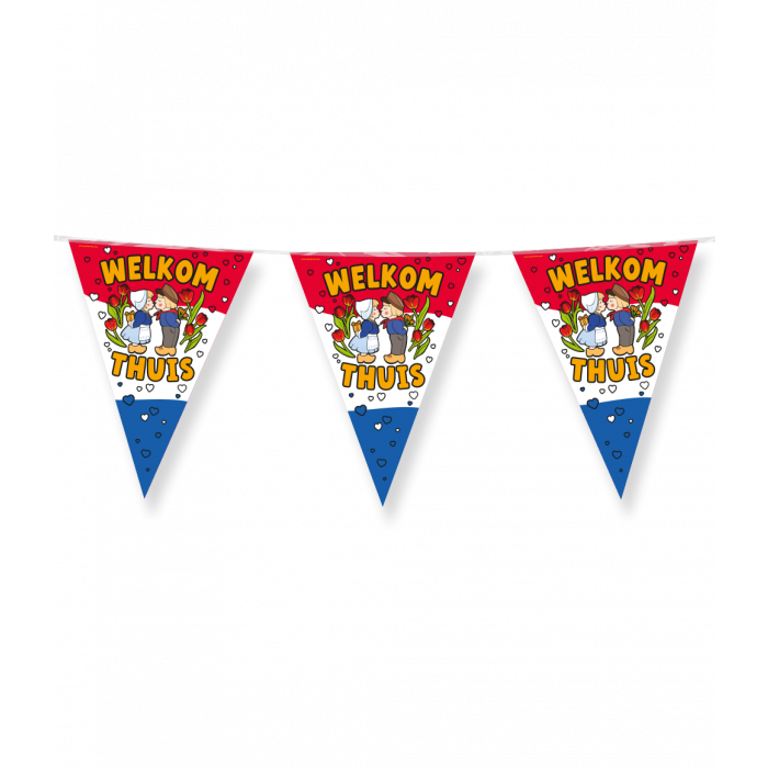 Vlaggenlijn Welkom Thuis 10m
