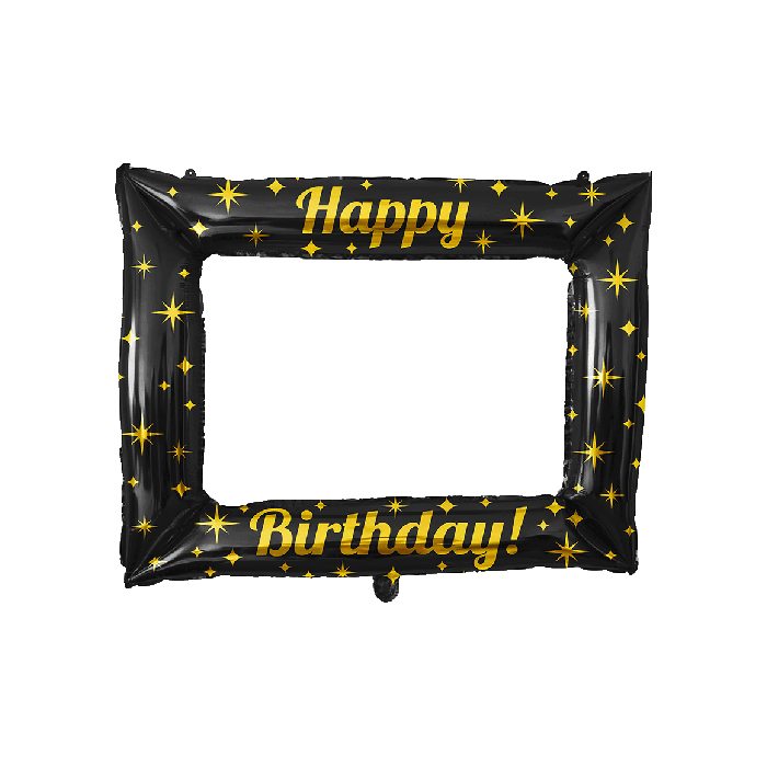 Photo Frame Happy Birthday Classy 66x85cm