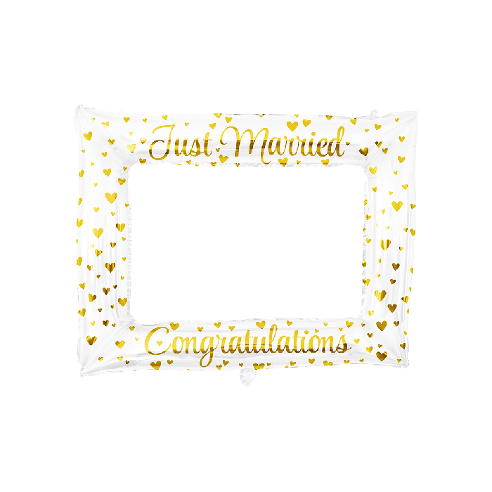 Photo Frame Just Married 66x85 cm