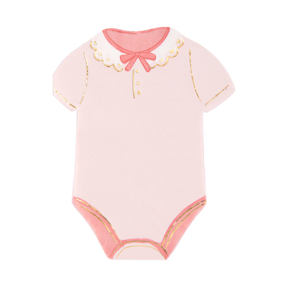 Baby Roze Servetten 10 Stuks