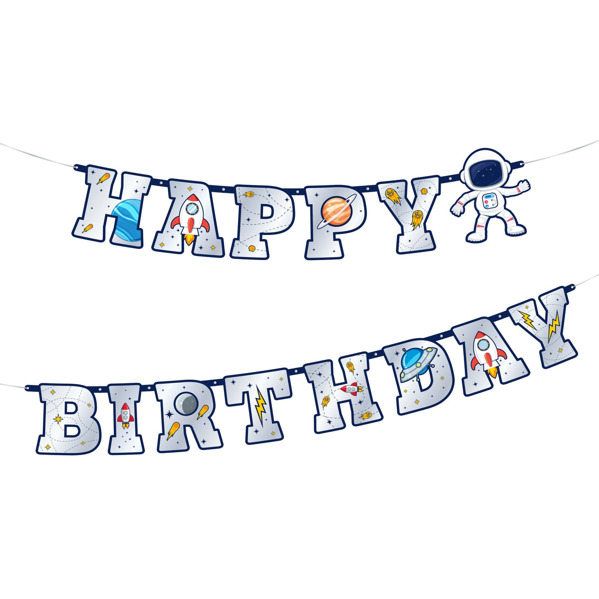 Slinger Ruimte Happy Birthday 2,2m